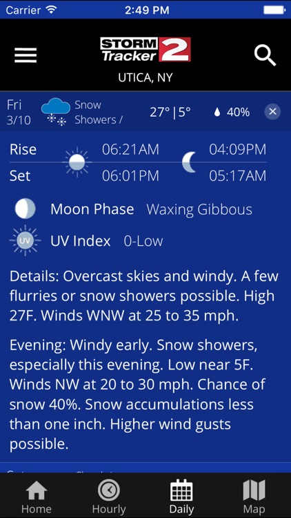 WKTV - StormTracker 2 Weather screenshot-3