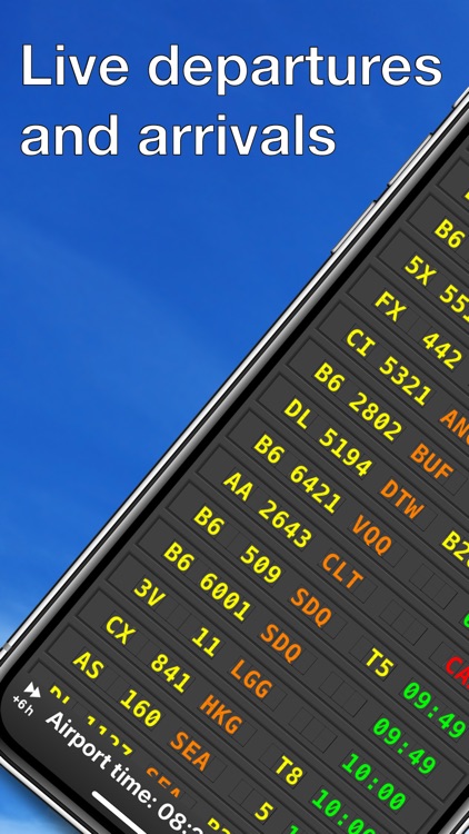 mi Flight Board Airport status screenshot-0