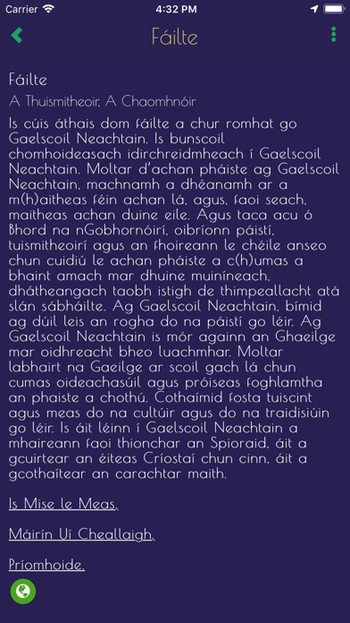 Gaelscoil Neachtain screenshot 2