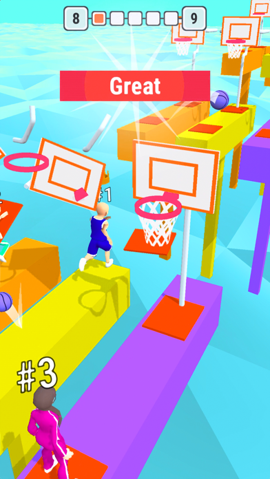 Ball Dunk 3D screenshot 3