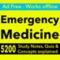 Emergency Medicine Exam Review App : 5200 Q&A