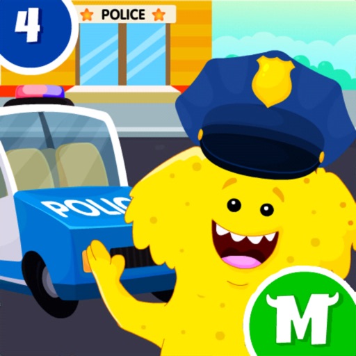 My Monster Town - Police Games Icon