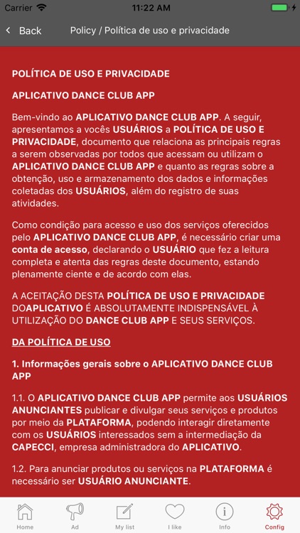 DanceClubApp screenshot-4