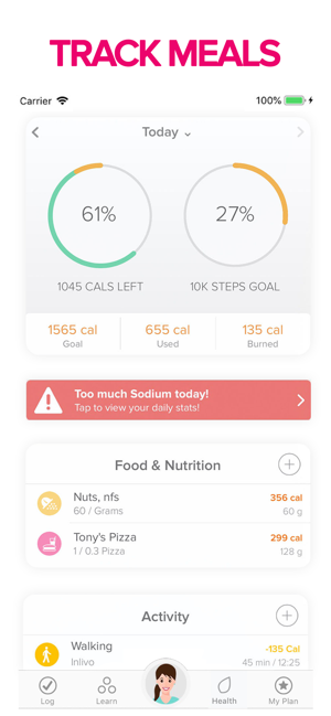 Inlivo: #1 Nutrition Coach(圖9)-速報App