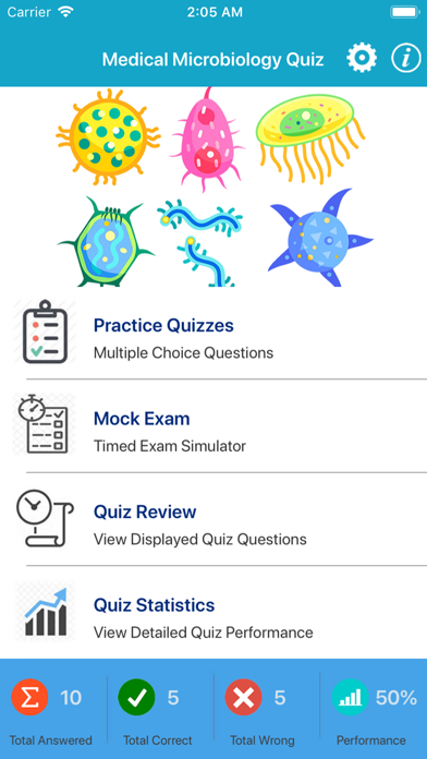 How to cancel & delete Medical Microbiology Quiz from iphone & ipad 1