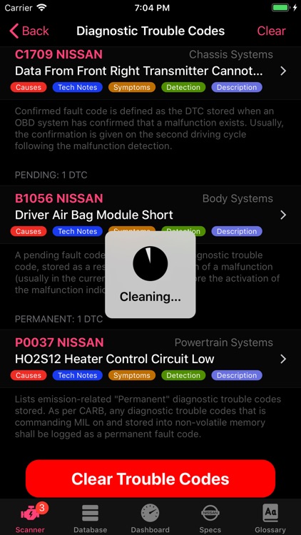 OBD for Nissan screenshot-5