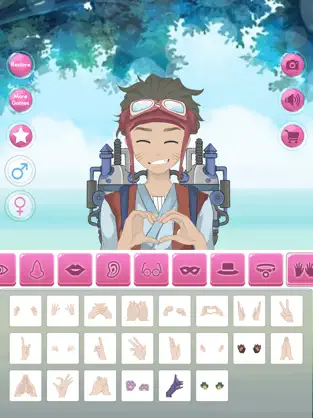 Screenshot 1 Creador de Anime Avatar iphone