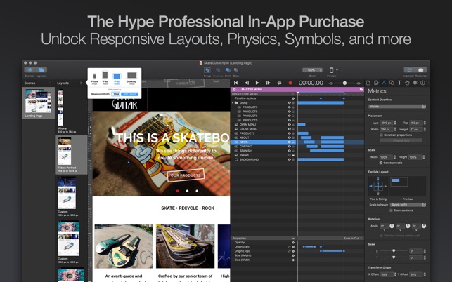 Hype 4 on the Mac App Store