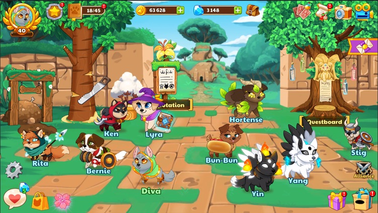 Dungeon Dogs - Idle Hero RPG screenshot-5