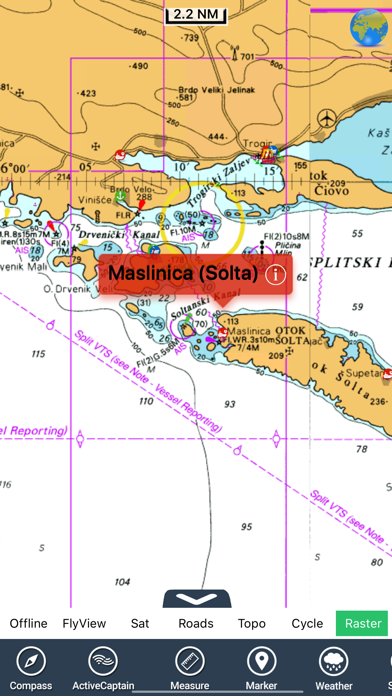 Adriatic sea HD Nautical Chart screenshot 4