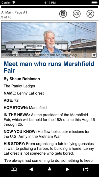 Marshfield Mariner eEdition screenshot 2