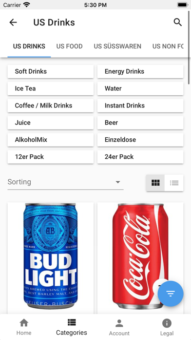 USA Drinks screenshot 2