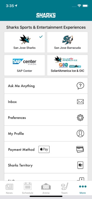 San Jose Sharks + SAP Center(圖5)-速報App