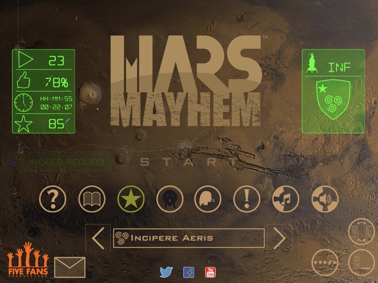 Mars Mayhem by Five Fans Productions, Inc.