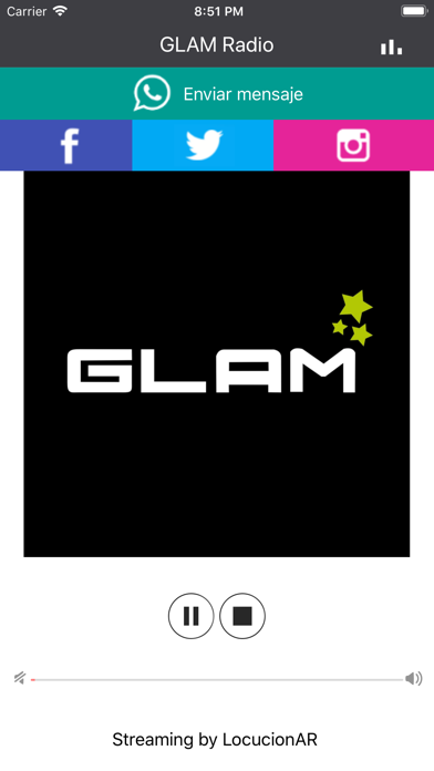 How to cancel & delete GLAM Radio from iphone & ipad 2