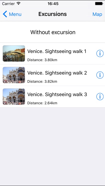 Venice offline audio guide