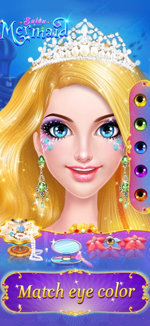 Mermaid Makeup & Dressup