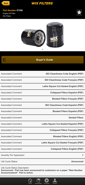 Wix Filters Mobile Catalog(圖4)-速報App