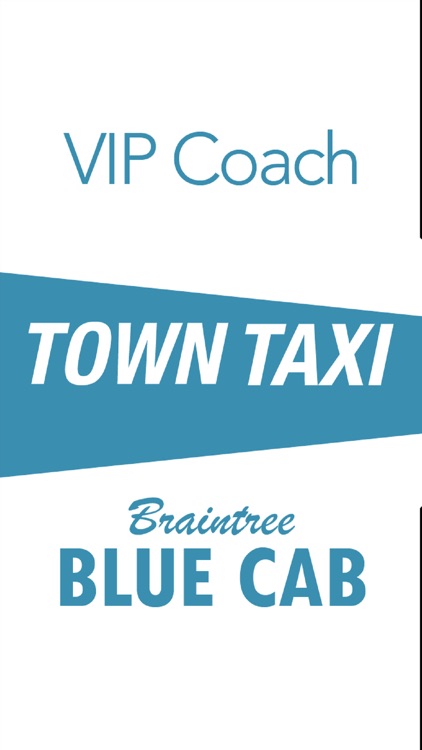 VIP Coach Town Taxi Blue Cab