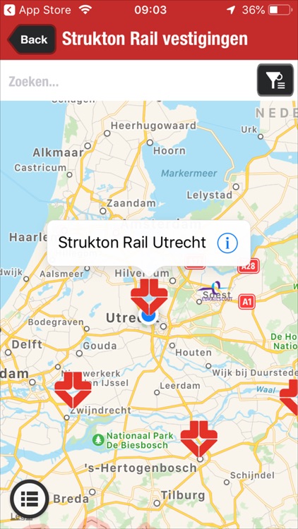 Strukton Rail App