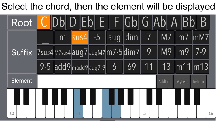 G Aug 7 Piano Chord G Aug 7 Piano Chord 無料の塗り絵