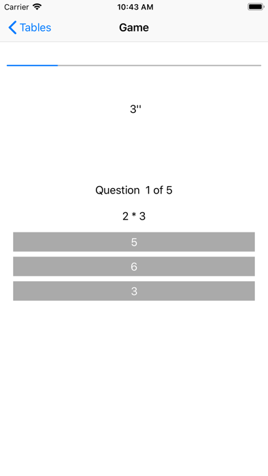 Tablas por Niveles screenshot 2