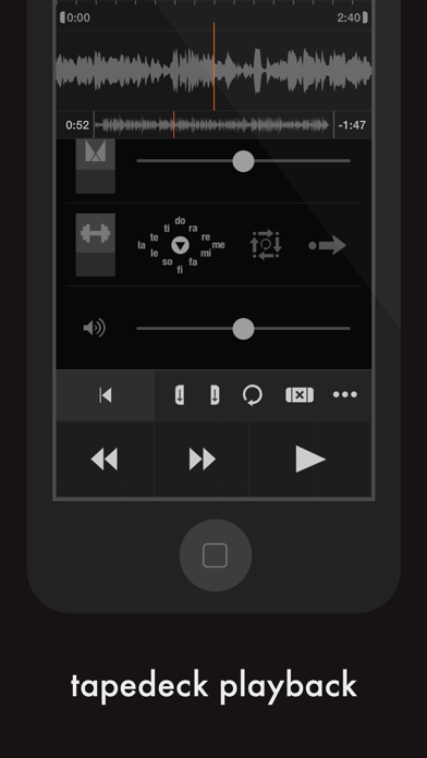 iLift:REMIX — Slow down music, change the key, and loop Screenshot 5