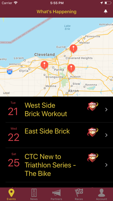 Screenshot #2 pour Cleveland Triathlon Club