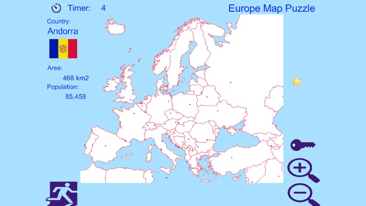 Europe Map Puzzle