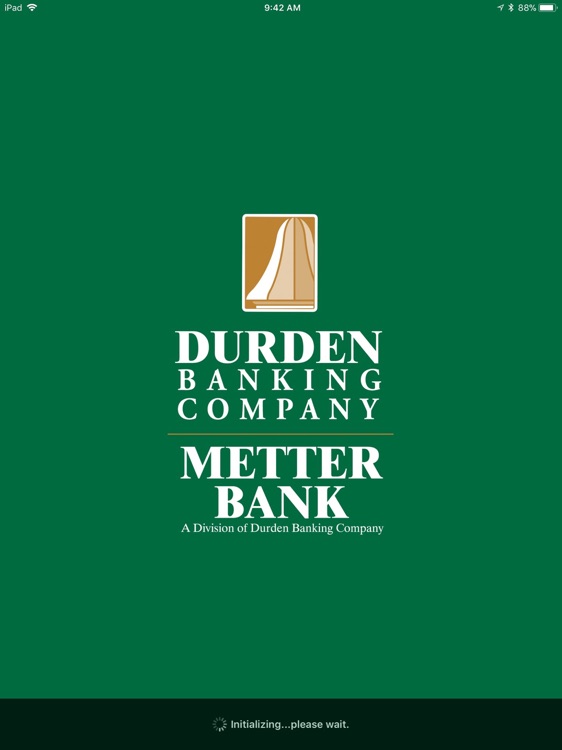 Durden Banking CO for iPad