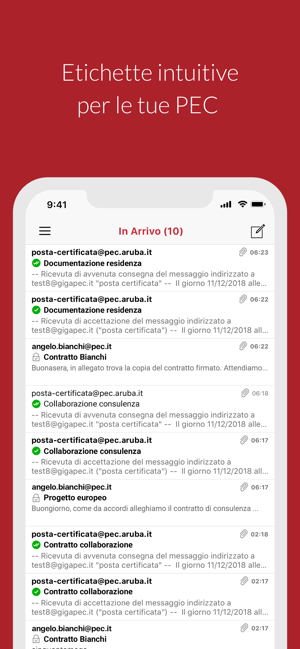 SCARICARE POSTA CERTIFICATA SU IPHONE