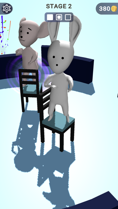 Musical chairs: dji dance game screenshot 2