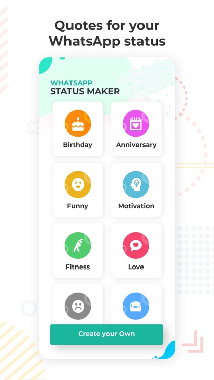 Status maker for Whatsapp