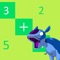 Help MonsterMath gain level by solving math problems