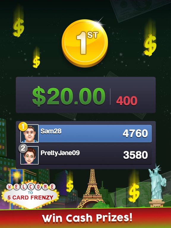 5 Card Frenzy: Solitaire Money screenshot 4