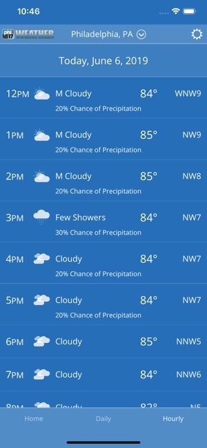 PHL17 Philadelphia Weather(圖2)-速報App