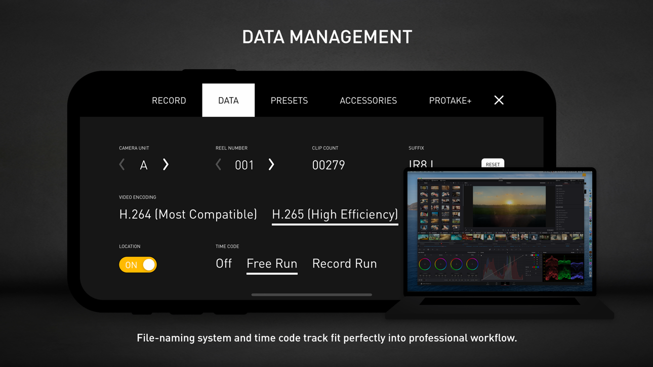 Protake - Mobile Cinema Camera Modded screenshot 6 - iOS app interface