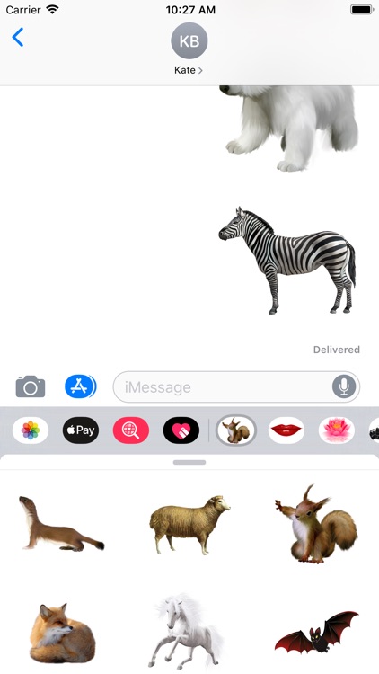 Amazing Zoo Stickers screenshot-4