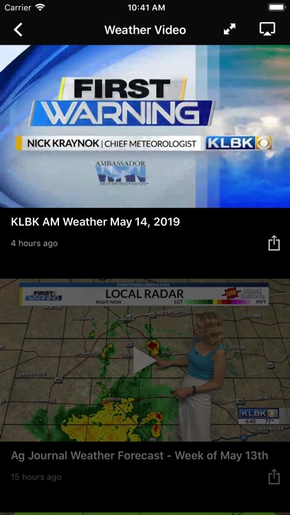 KLBK First Warning Weather screenshot-3