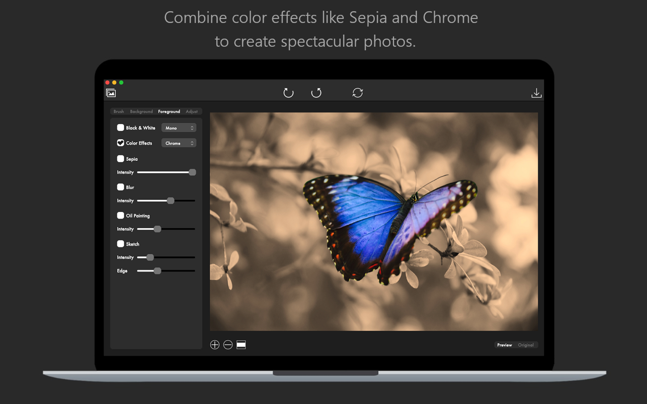 Color Ray 1.0 Mac 破解版 艺术照片编辑器