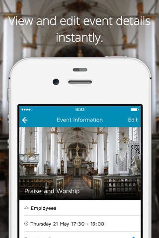 ChurchDesk screenshot 2