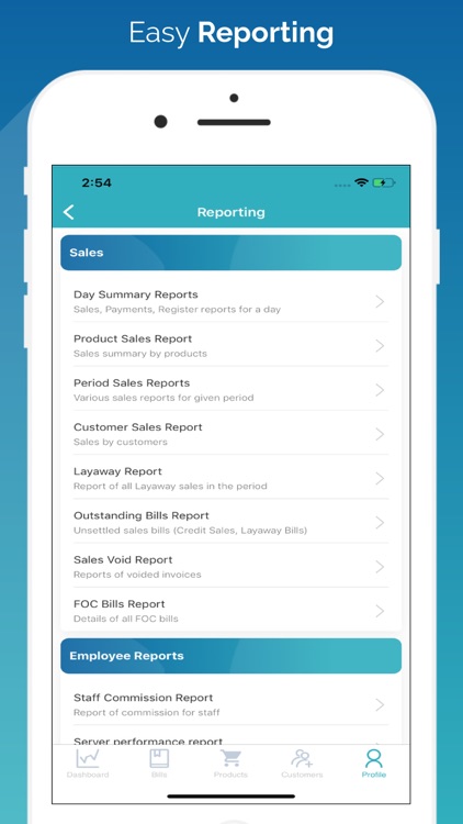 Ewity POS - Analytics