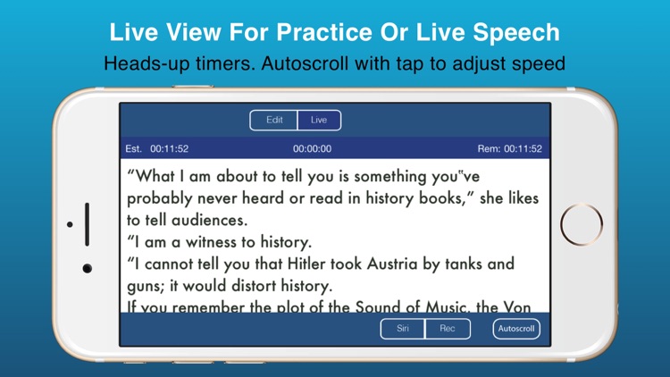 Public Speaking Teleprompter screenshot-4