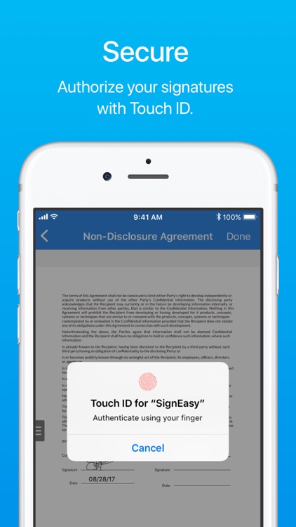 SignEasy - Sign and Fill Docs screenshot-3