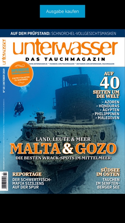 unterwasser - das Tauchmagazin