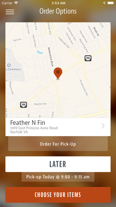 How to cancel & delete Feather N Fin Fried Chicken from iphone & ipad 2