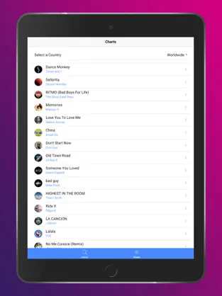 Captura de Pantalla 1 Wiseplayer - Music Finder iphone