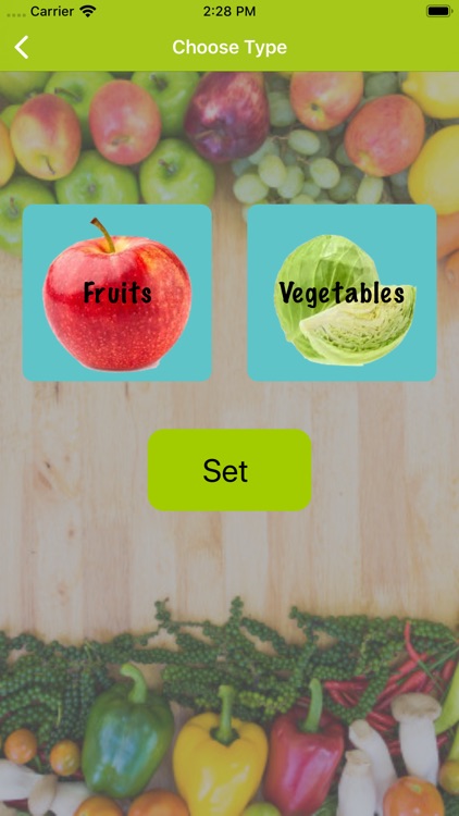 Verify Fruits or Vegitable