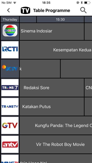 Indonesia TV Schedule & Guide(圖5)-速報App