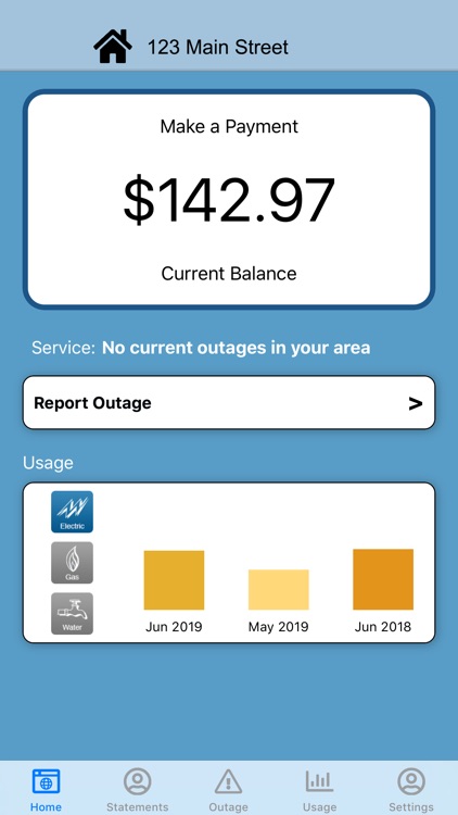 Easton Utilities My Account